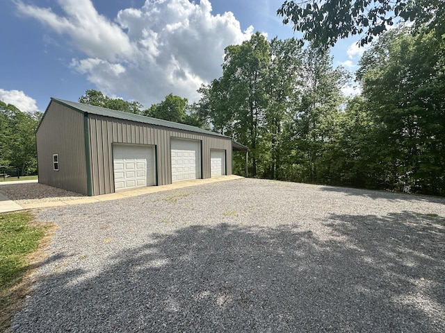 159 Backwoods Ln, Woodbury, TN 37190 - view of detached garage