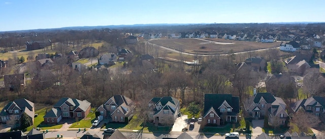 birds eye view of property featuring a residential view