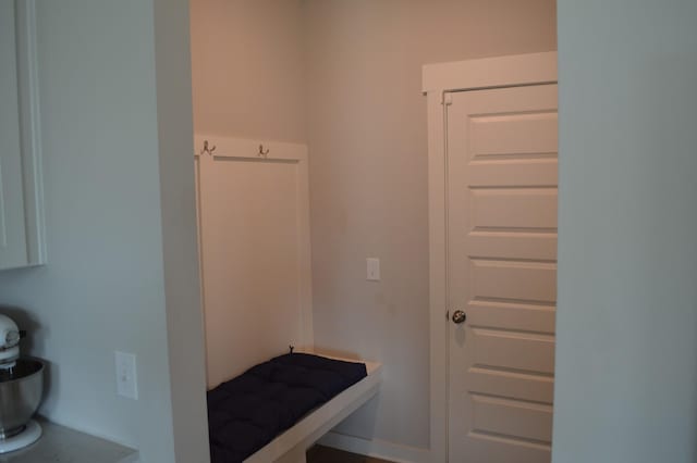 view of mudroom