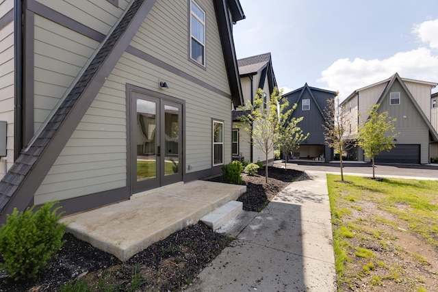 406 Morningside Mnr, Nashville, TN 37209 - view of patio with french doors
