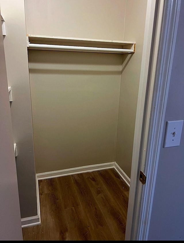 view of closet