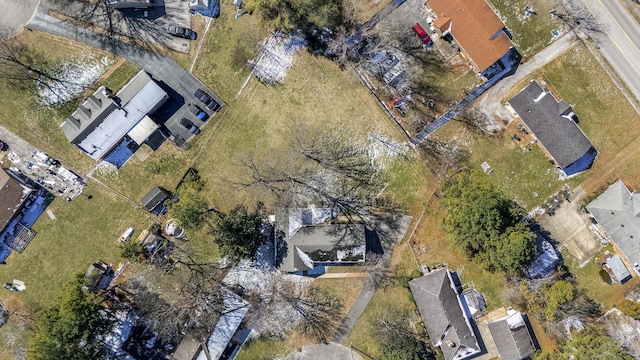 birds eye view of property featuring a residential view