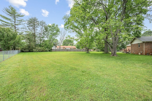 911 Squire Ct, Murfreesboro, TN 37129 - view of yard featuring a fenced backyard