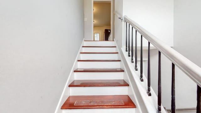 view of stairs