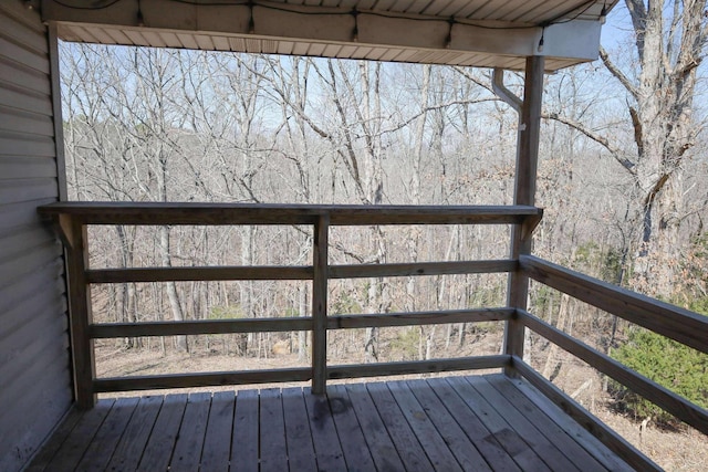 1335 Bumpus Mills Rd, Dover, TN 37058 - view of wooden deck