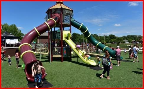 view of community playground