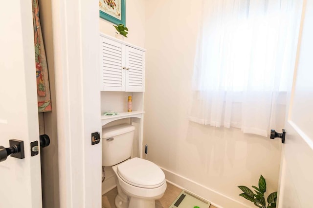 bathroom with toilet