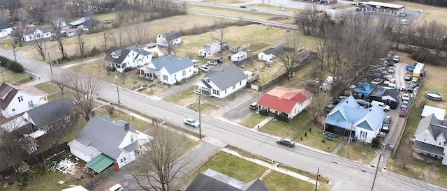 birds eye view of property featuring a residential view