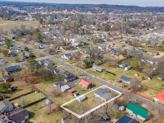 birds eye view of property featuring a residential view