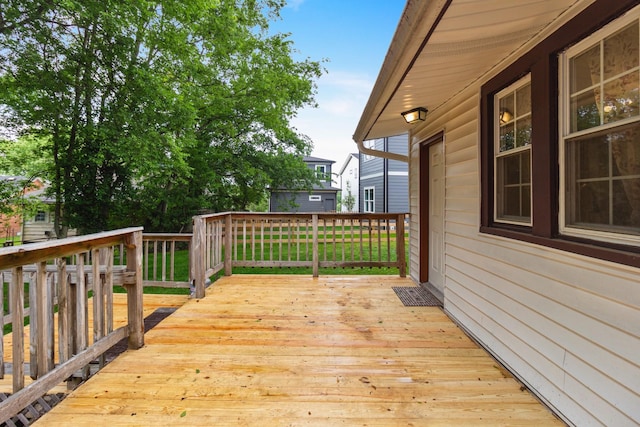 view of deck