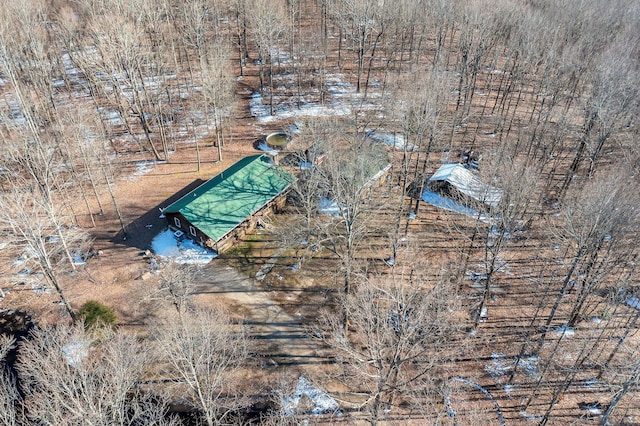aerial view