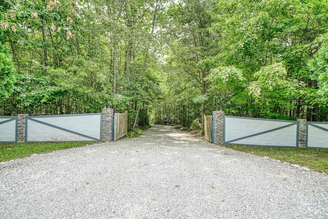 101 Dakota Ln, Spencer, TN 38585 - gate with a view of trees