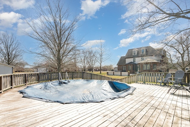 view of deck