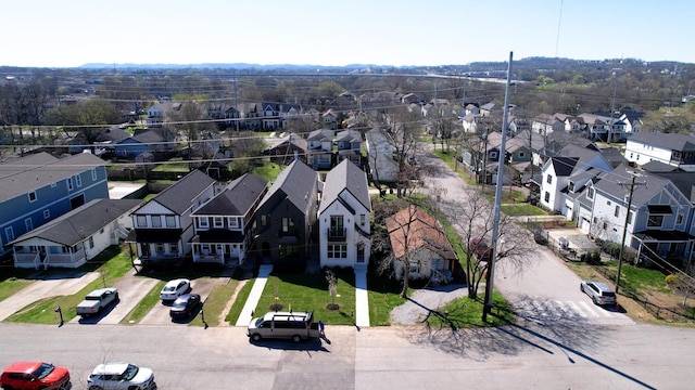 birds eye view of property featuring a residential view