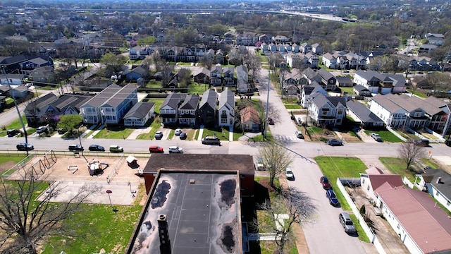 birds eye view of property featuring a residential view