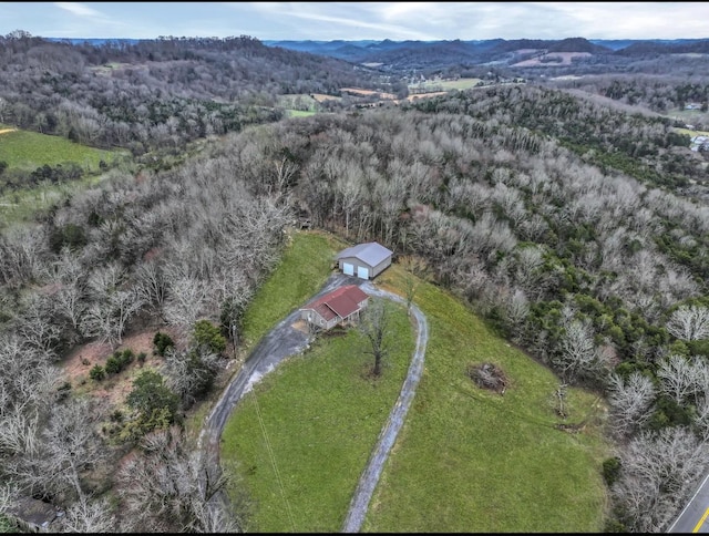 224 Kempville Hwy, Carthage, TN 37030 - bird's eye view with a mountain view