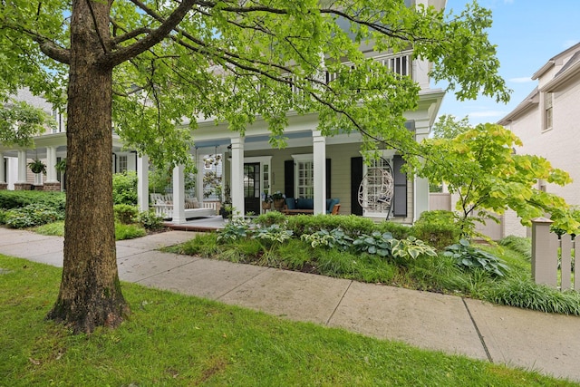 503 Ardmore Pl, Franklin, TN 37064 - view of front facade with covered porch