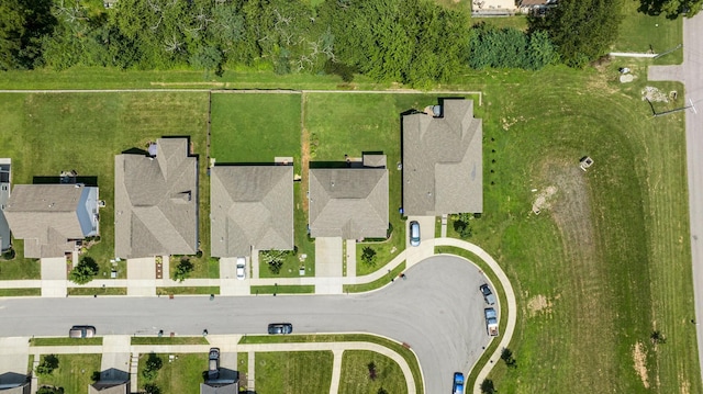 drone / aerial view featuring a residential view