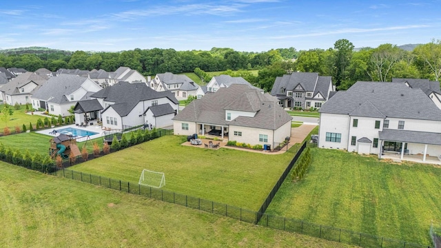 5562 Hardeman Springs Blvd, Arrington, TN 37014 - aerial perspective of suburban area
