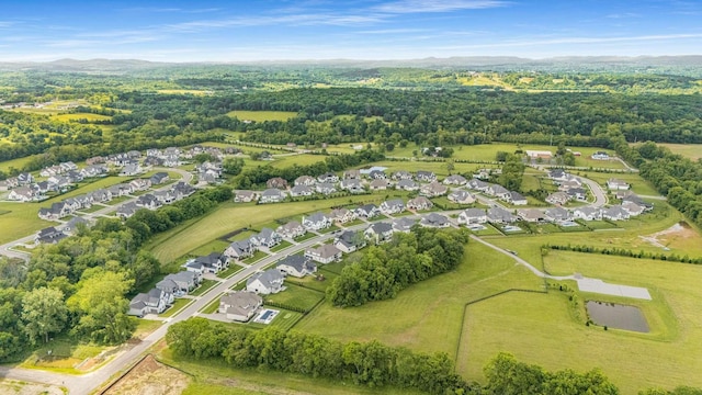 5562 Hardeman Springs Blvd, Arrington, TN 37014 - aerial view of property and surrounding area featuring nearby suburban area