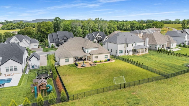 5562 Hardeman Springs Blvd, Arrington, TN 37014 - aerial perspective of suburban area