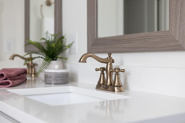 interior details with a sink