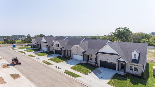 birds eye view of property featuring a residential view