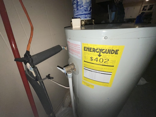 utilities featuring water heater