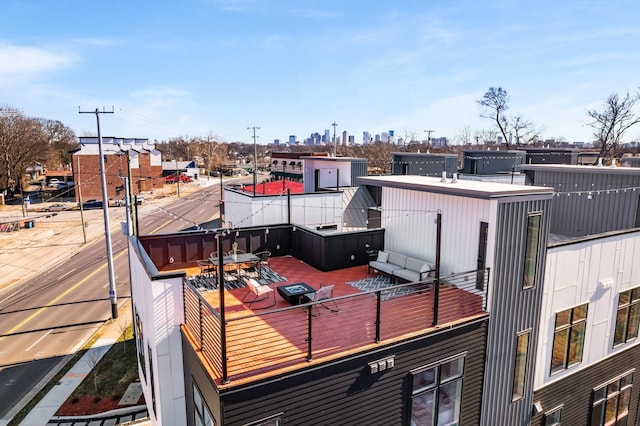 view of property featuring a view of city