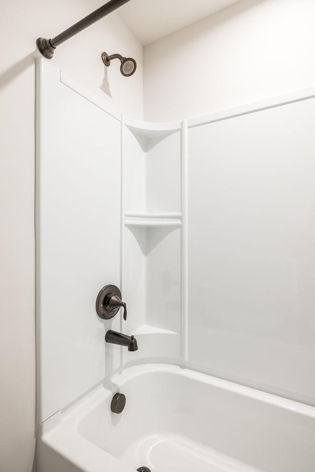 full bathroom featuring shower / bathing tub combination