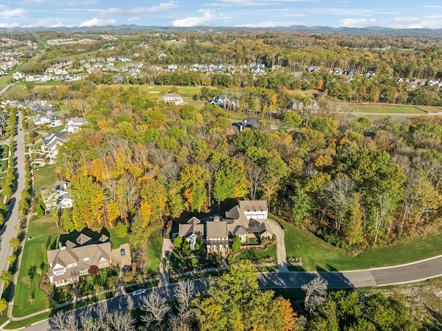 birds eye view of property featuring a residential view