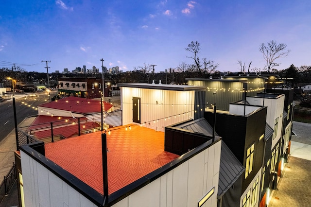 exterior space featuring a city view