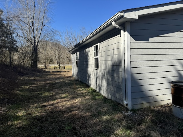 view of property exterior