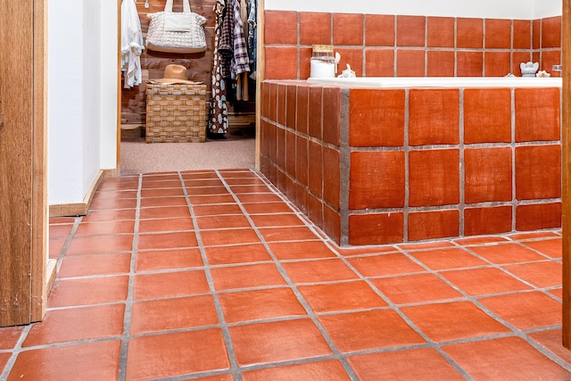 interior space featuring tile patterned floors