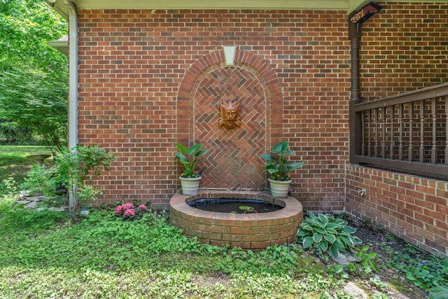 735 Keytown Rd, Portland, TN 37148 - doorway to property featuring brick siding