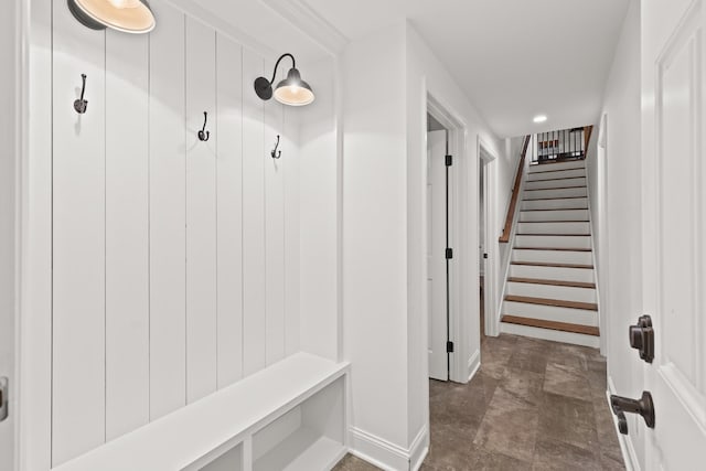 view of mudroom