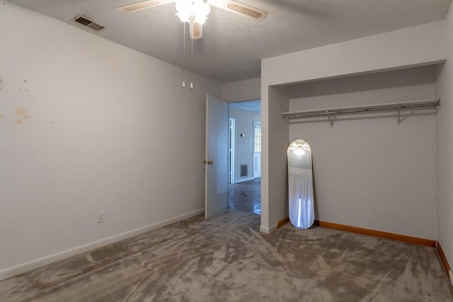 224 Golden Ln, Celina, TN 38551 - unfurnished bedroom with carpet flooring, visible vents, and baseboards