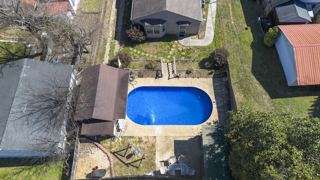 view of pool