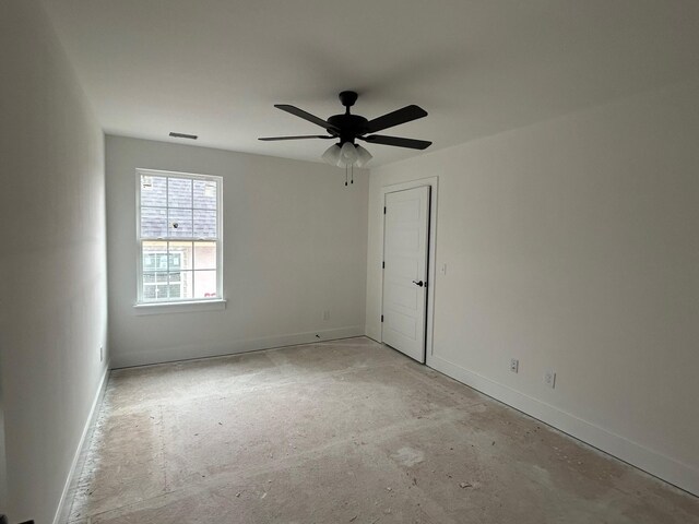 1136 Bermuda Chase St, Smyrna, TN 37167 - empty room with baseboards and a ceiling fan