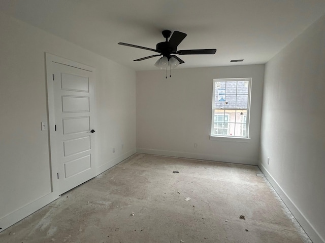1136 Bermuda Chase St, Smyrna, TN 37167 - unfurnished room with ceiling fan and baseboards