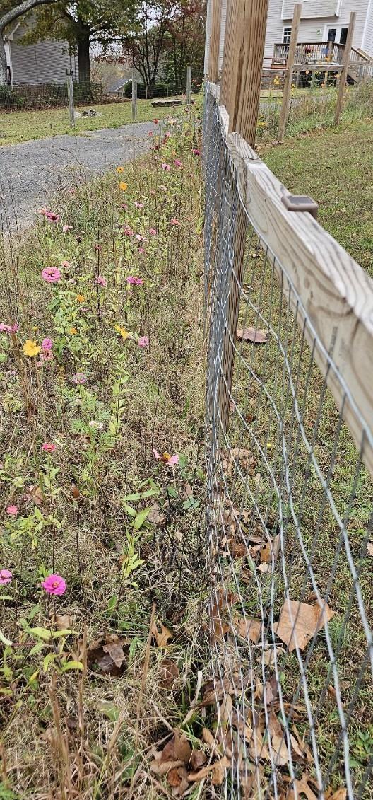 details with fence