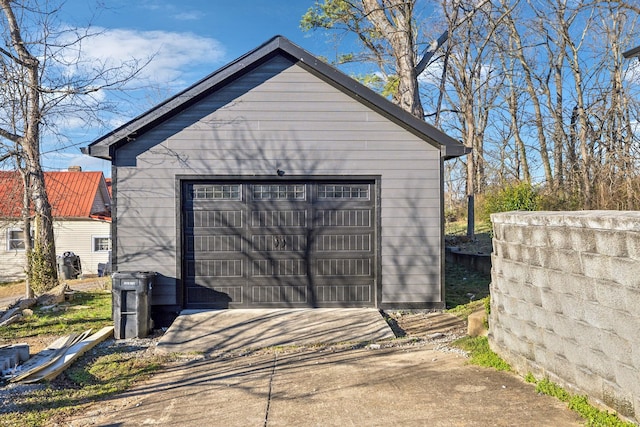 view of outbuilding featuring an outbuilding