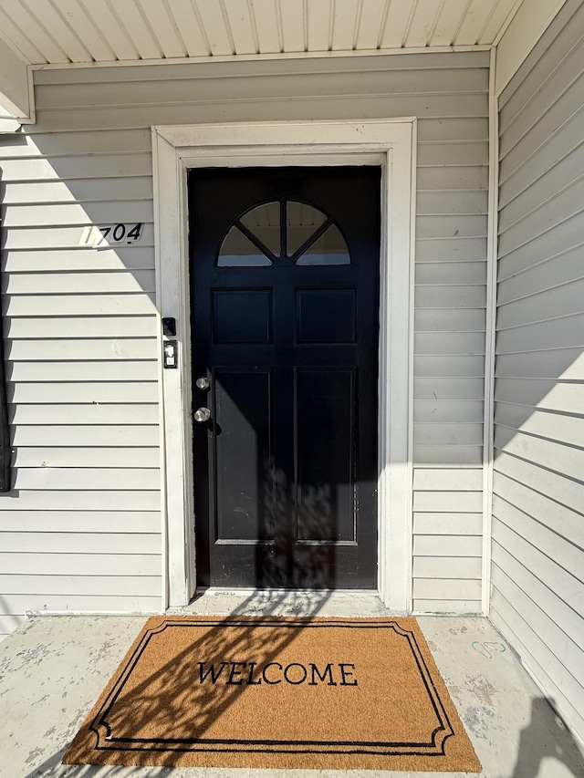 view of property entrance