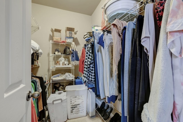 view of spacious closet