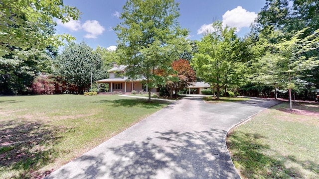 830 Motlow College Rd, Normandy, TN 37360 - view of front of home with a front lawn and driveway