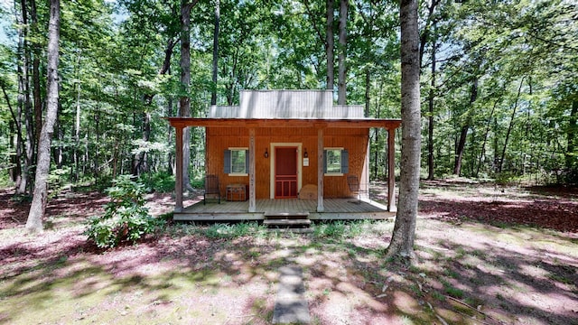 830 Motlow College Rd, Normandy, TN 37360 - view of outbuilding featuring a view of trees