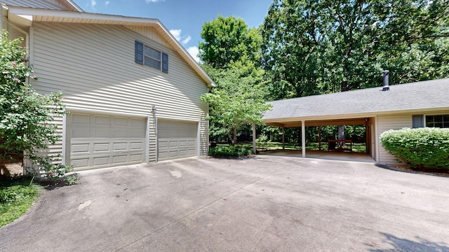830 Motlow College Rd, Normandy, TN 37360 - view of property exterior with a garage