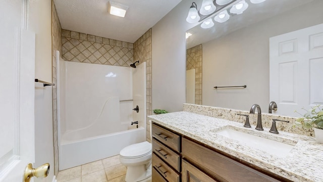 830 Motlow College Rd, Normandy, TN 37360 - bathroom featuring vanity, bathtub / shower combination, and tile patterned floors