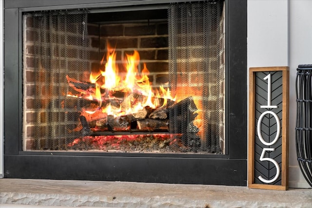 105 Stillwind Ct, Nolensville, TN 37135 - interior details with a fire pit