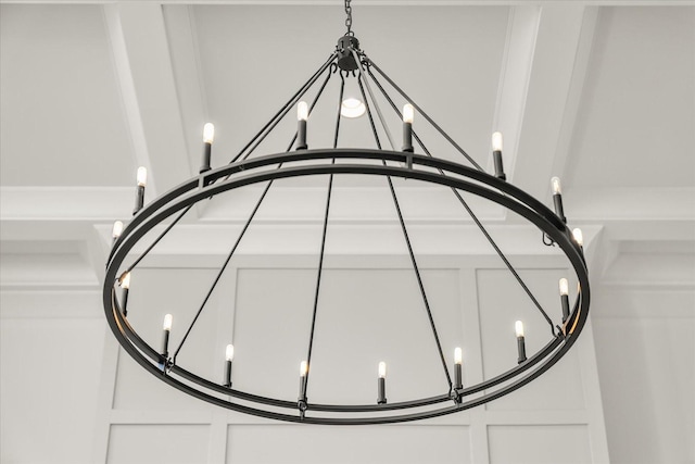 105 Stillwind Ct, Nolensville, TN 37135 - details featuring an inviting chandelier